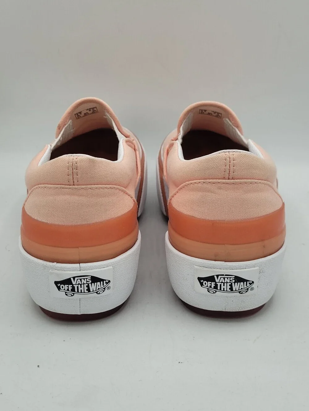 Vans Stacked Peach Platform Size 6 In Womens 4.5 In Mens